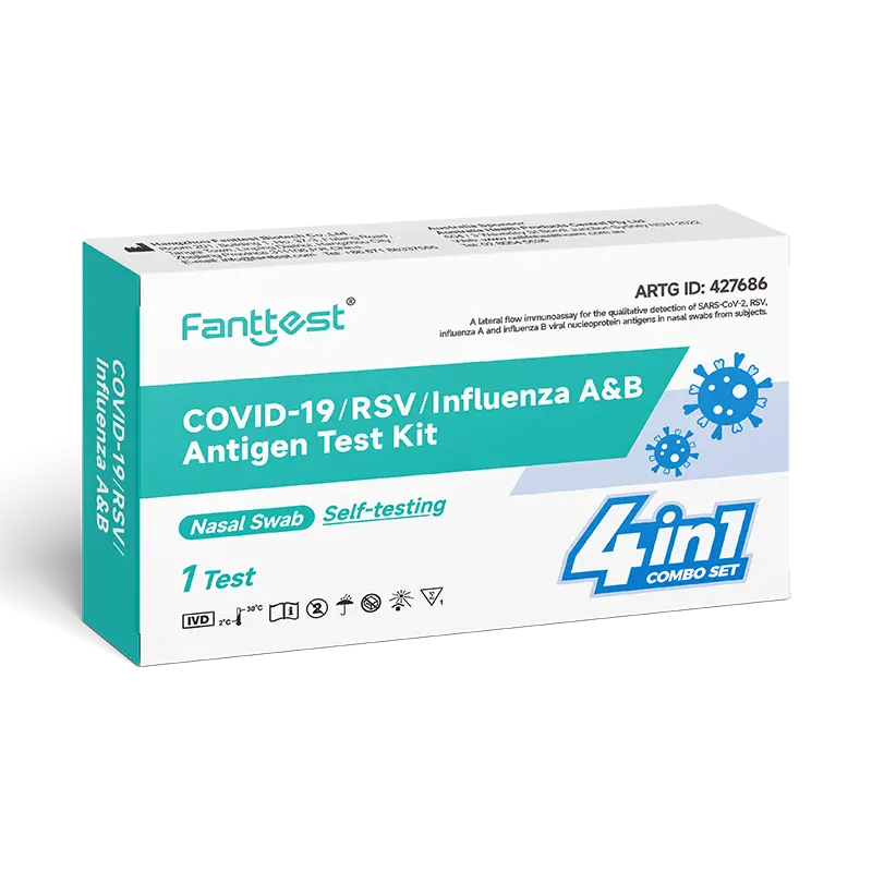COVID-19/RSV/Influenza A&B Antigen Test Kit