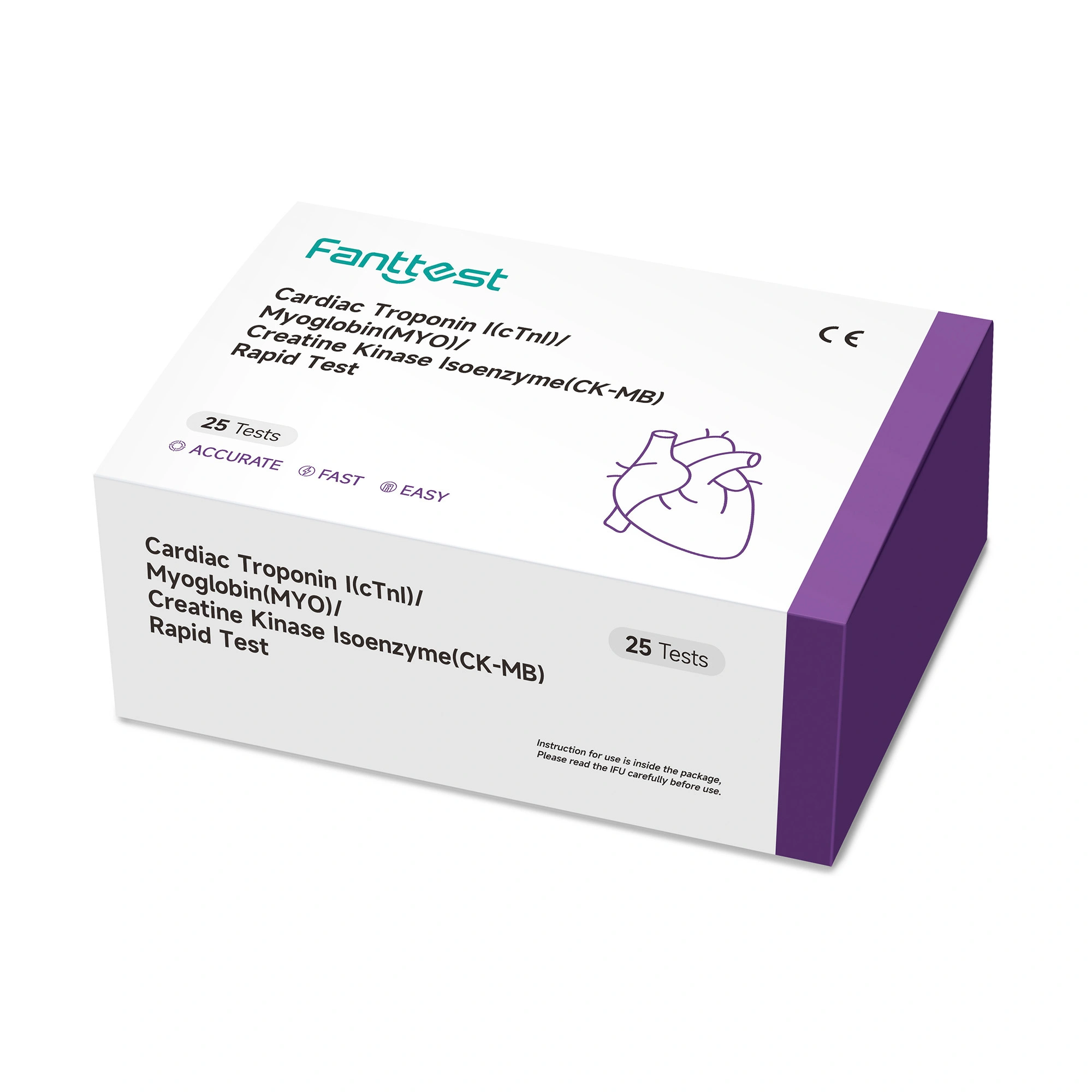 Cardiac Troponin I(CTnI)/ Myoglobin(MYO) / Creatine Kinase Isoenzyme(CK-MB) Rapid Test